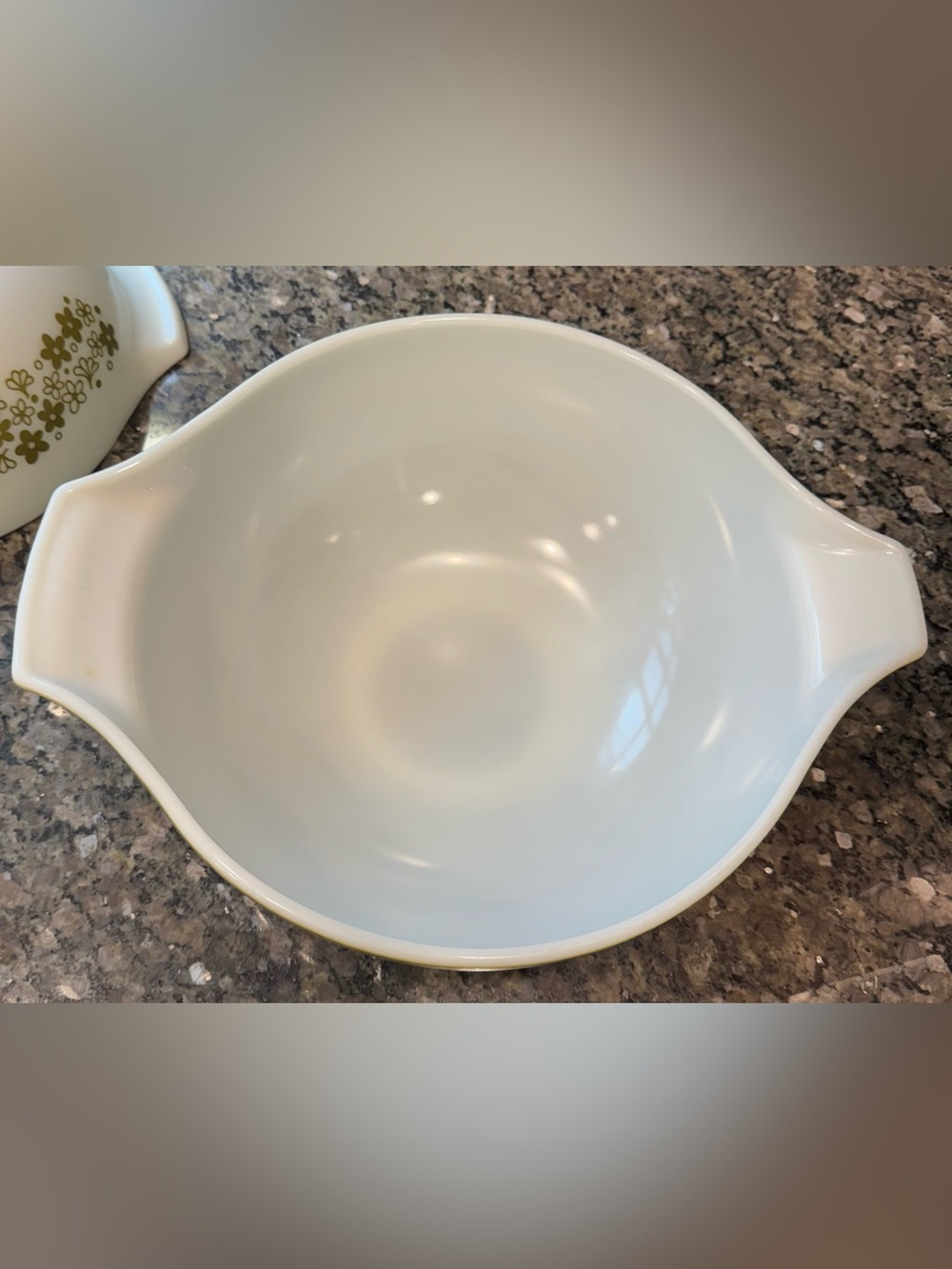 Pyrex Spring Blossom Cinderella Mixing Bowl Set 444 Crazy Daisy Pristine - Picture 7 of 8